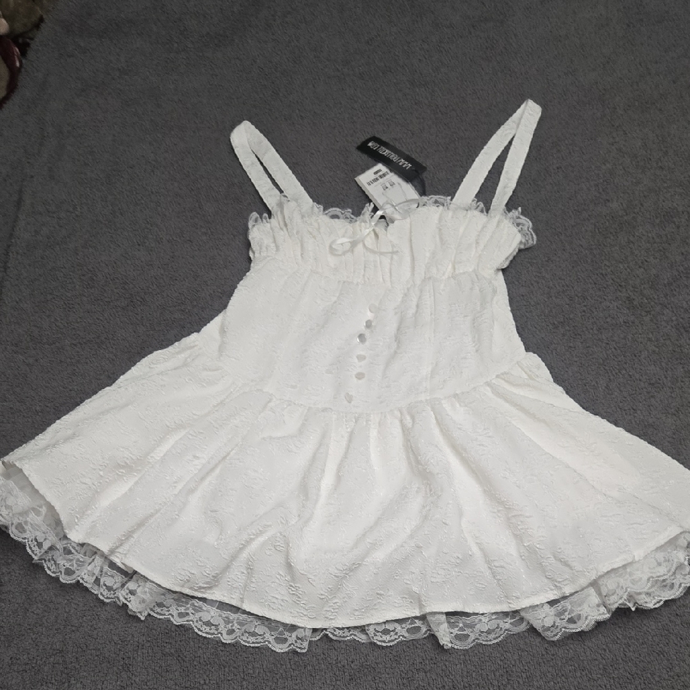 Dolls Kill (Current Mood) White Dress